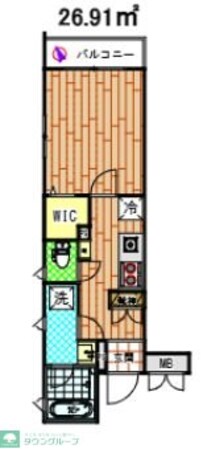 アリーチェ新江古田の物件間取画像